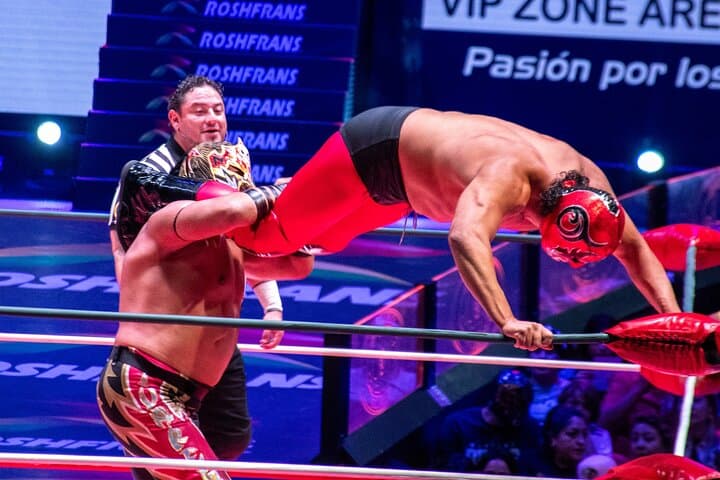 Lucha Libre Experience with Tequila, Walking Tour & Arena Show
