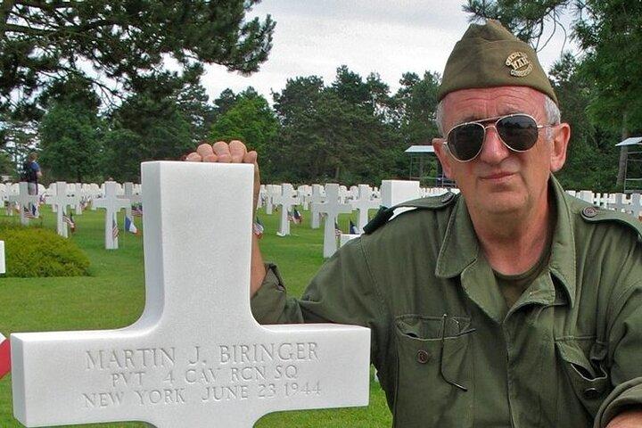 Paris: Normandy D-Day Landing Beaches Private Tour with Champagne