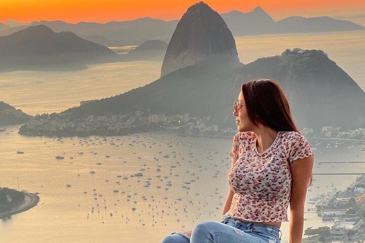 Rio: Sunrise at Dona Marta, Christ Redeemer with Tickets