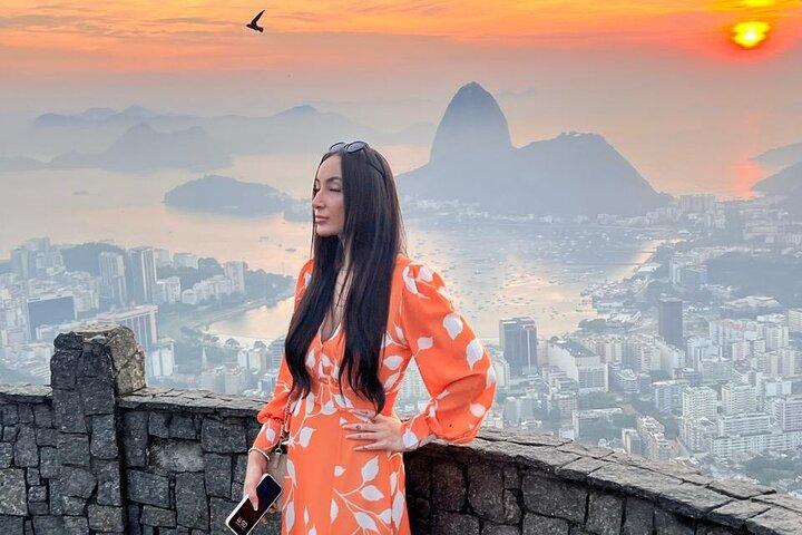 Rio: Sunrise at Dona Marta, Christ Redeemer with Tickets