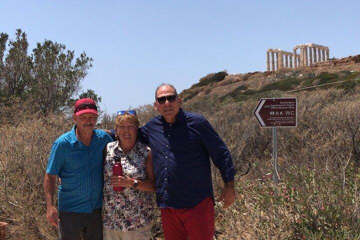 Sunset on Poseidon Temple Private Tour