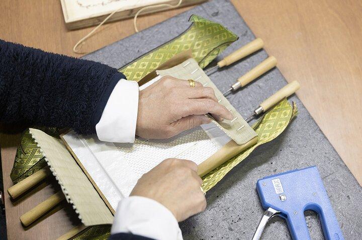 Observation of Tatami Craftsmanship and Make Your Own Mini Tatami