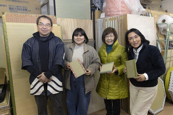 Observation of Tatami Craftsmanship and Make Your Own Mini Tatami