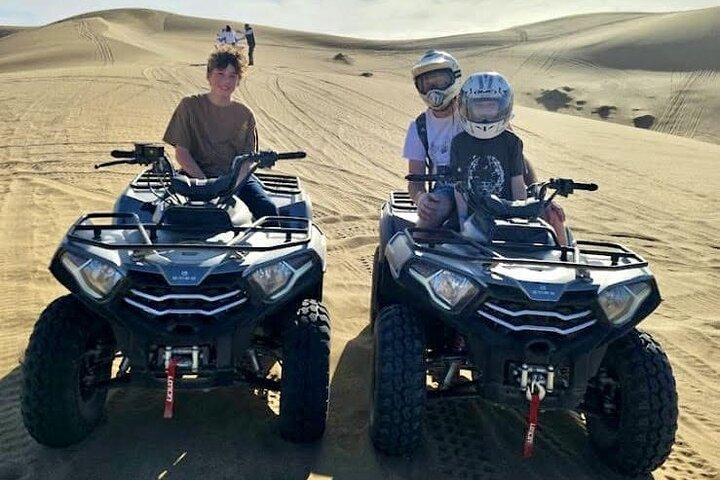Agadir ATV Quad Bike & Sandboarding: Beach, Dunes & Local Snacks