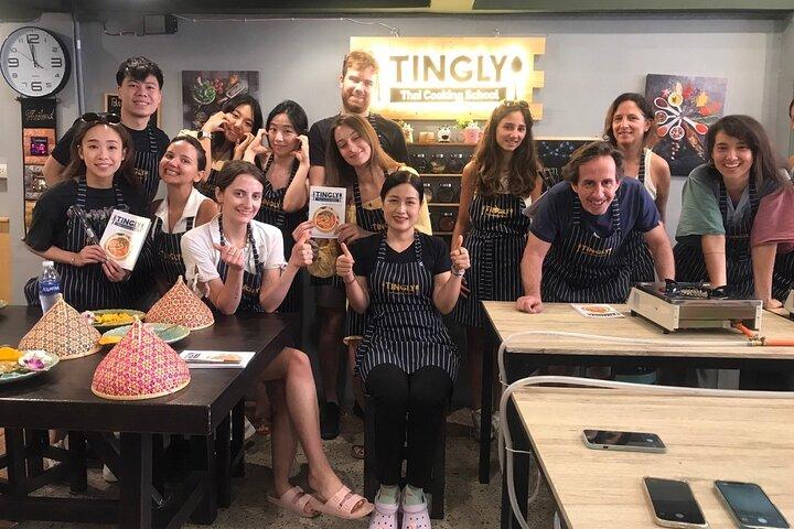 Thai cooking class experience in Bangkok with Tingly Thai cooking school