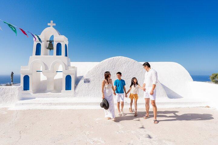 Santorini Vacation Photoshoot