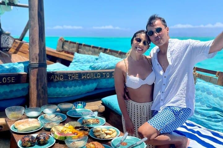 Zanzibar Romantic Sunset Cruise with Dinner
