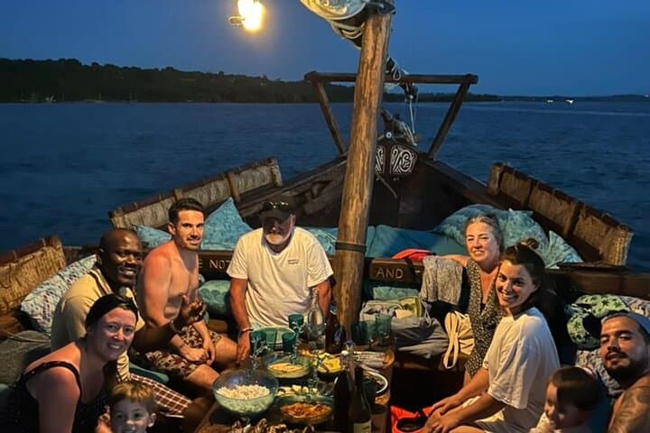 Zanzibar Romantic Sunset Cruise with Dinner