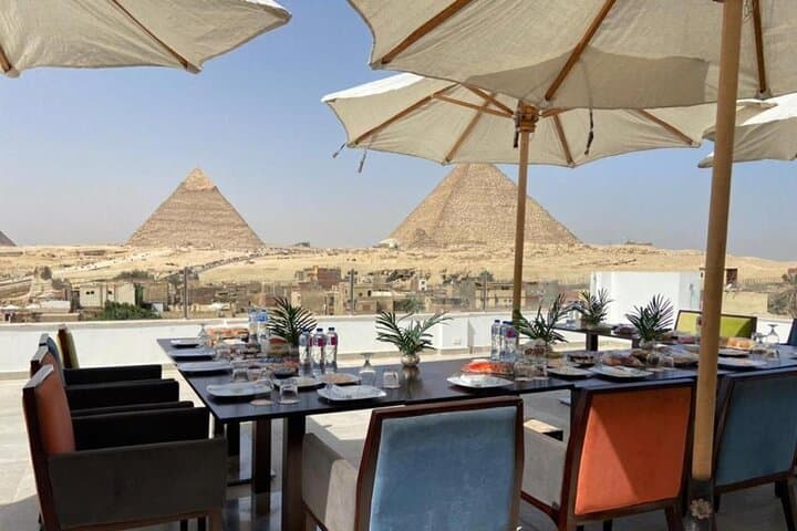 Half-Day Giza Pyramids & Sphinx with Camel/Quad Ride & Lunch