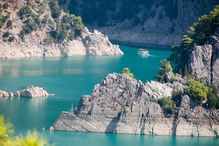 Side / Manavgat : Green Canyon Boat Trip w/ Lunch & Soft Drinks