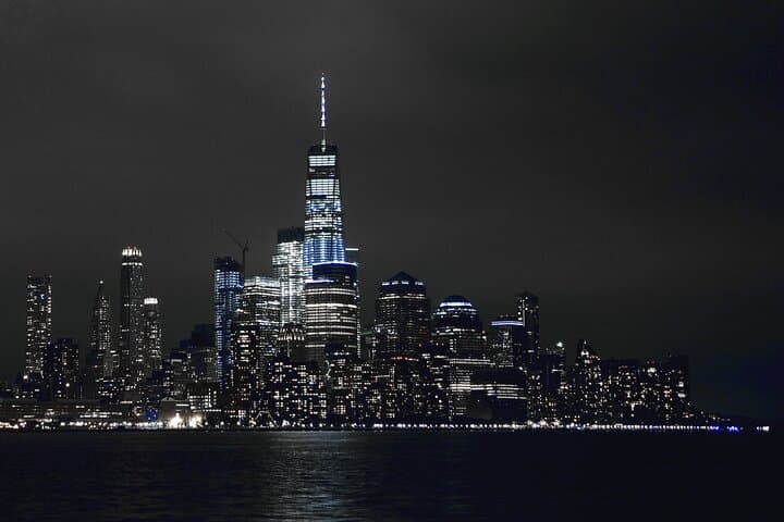 Manhattan Skyline and Statue Night Cruise