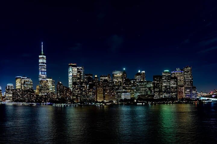 Manhattan Skyline and Statue Night Cruise