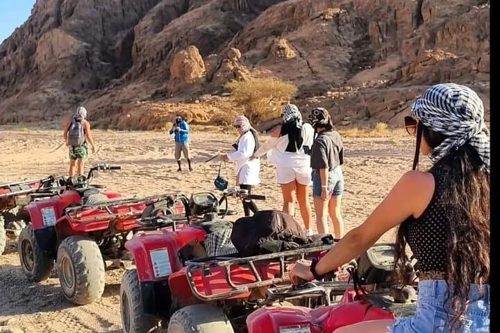 ATV Quad Bike At Luxor Desert