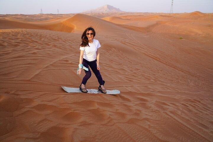 Private Dinner in the dunes in the Mleiha National Park