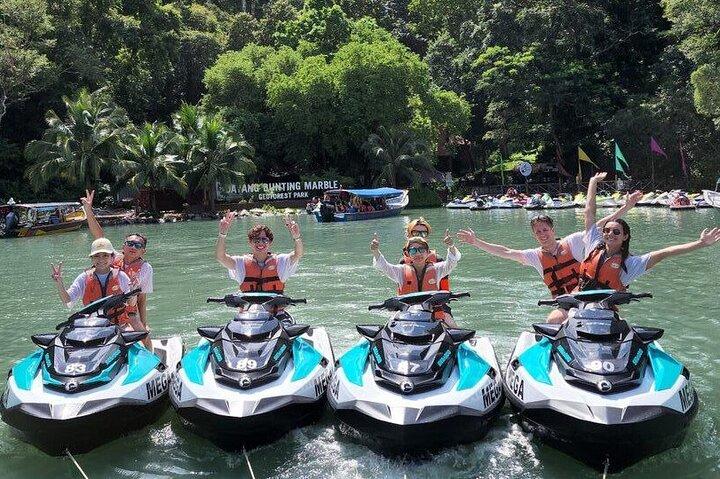 Langkawi : Premium Jet Ski Tour Including Dayang Bunting Island
