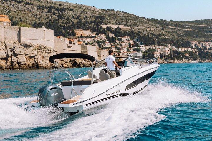 Private Elaphiti Islands Boat Tour on Cap Camarat 7.5