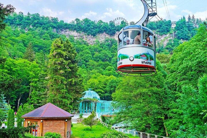 From Tbilisi: Vardzia, Rabati Castle & Borjomi Tour with Guide