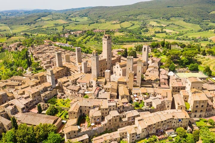 Private Day Trip: Rome to Siena & San Gimignano with Wine Tasting