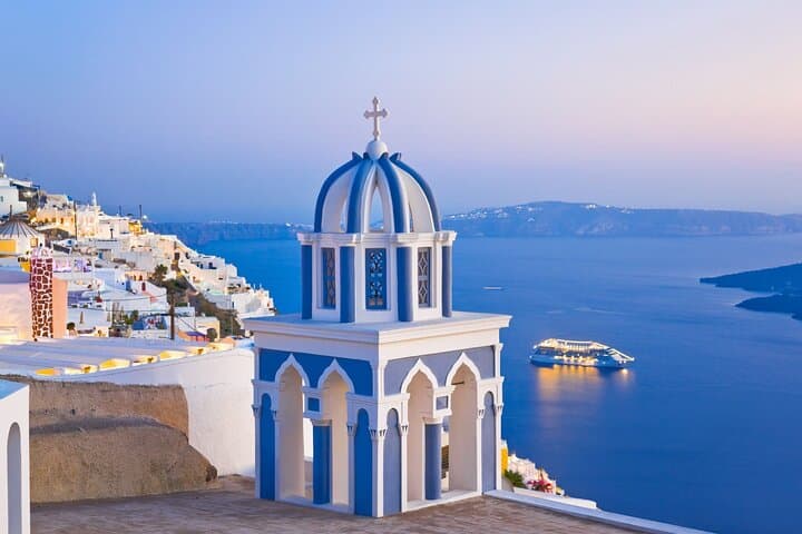 Santorini from Athens
