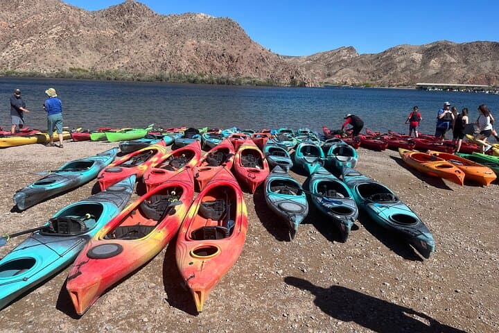 Self-Guided Emerald Cave Kayak Rental at Willow Beach