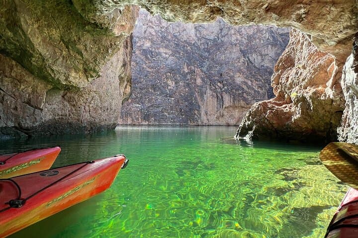 Self-Guided Emerald Cave Kayak Rental at Willow Beach