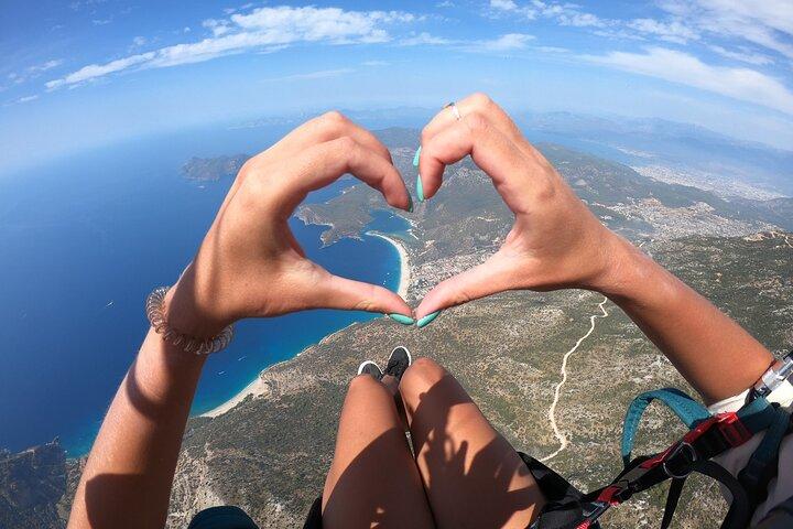 Tandem Paragliding Flight Experience Babadağ Mountain Fethiye