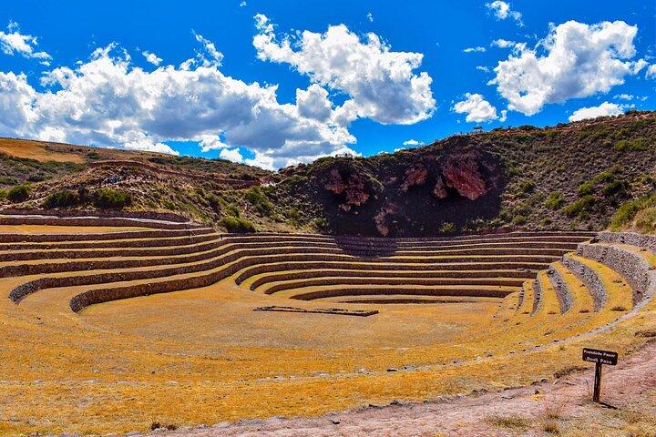 From Cusco: Moray, Maras Salt Mines & Chinchero Weavers Half-Day