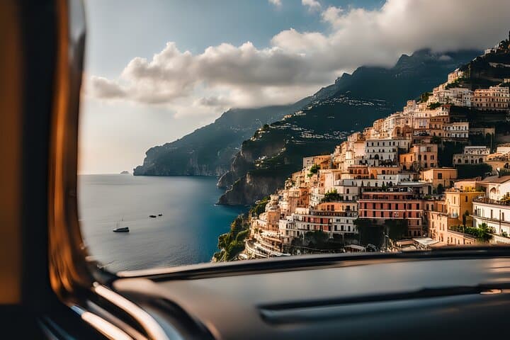 Naples to Amalfi coast trip via Wine-Tasting lunch (or reverse)