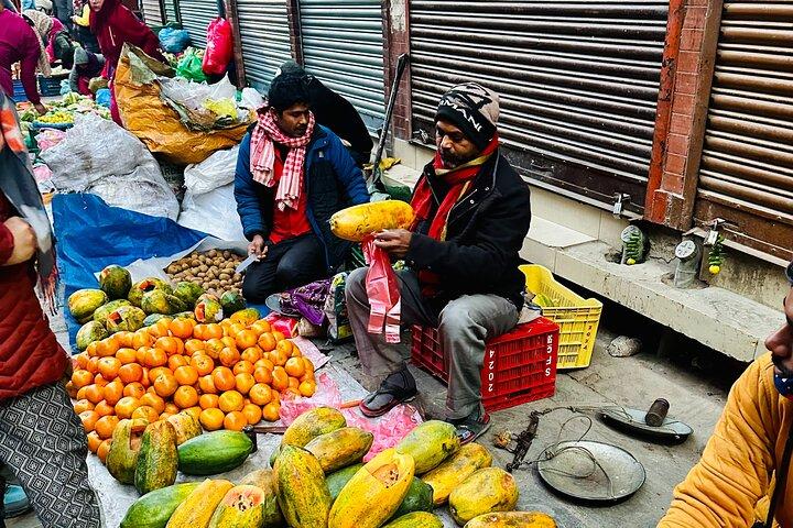 Kathmandu Local Morning Market and Food Walking Tour