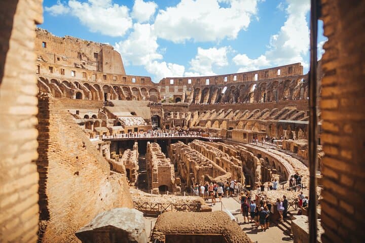 Last Entry Colosseum, Arena Access, Rooftop Aperitif Private Tour