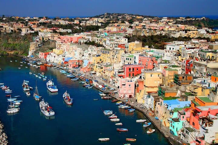 Full Day Tour to Ischia and Procida by InflatableBoat From Naples