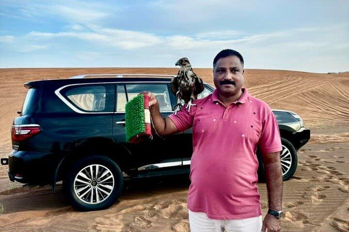 Dubai Morning Desert Safari Sand Boarding & Camel Ride ( jeep)