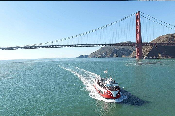Inside Alcatraz and Golden Gate Bridge Bay Cruise