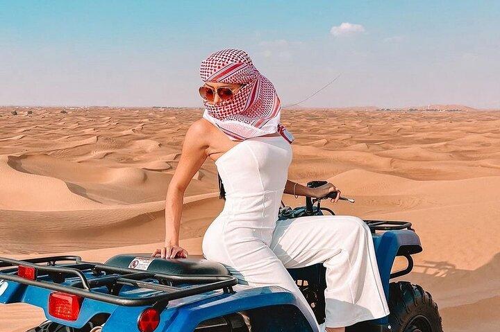 Dubai Desert Safari with Adventure Quad Bike and Buggy Ride