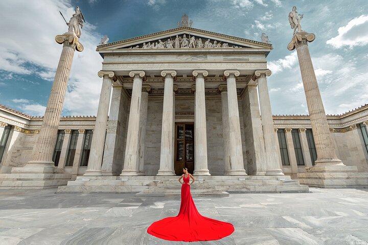 Athens: Flying Dress Photoshoot "Express Package"