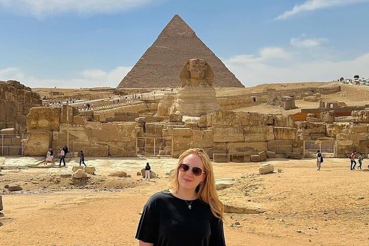 Pyramids of Giza Necropolis with Entry Ticket inside the Pyramid