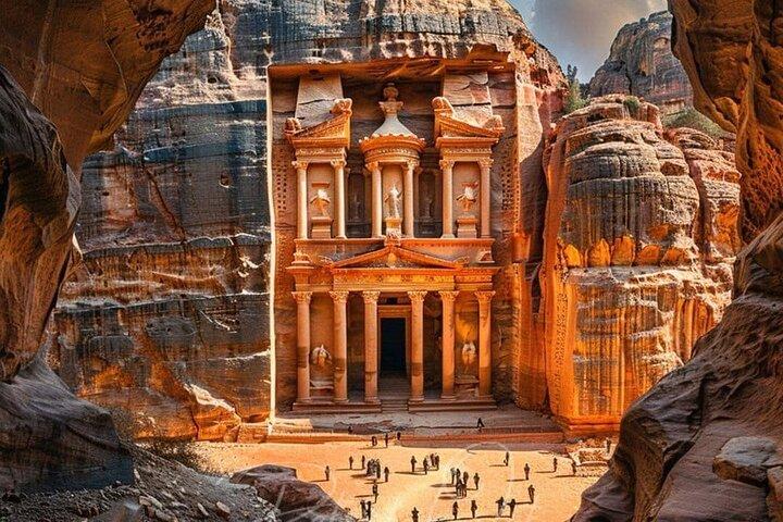 Private Petra Monastery Back Trail Tour with Local Guide