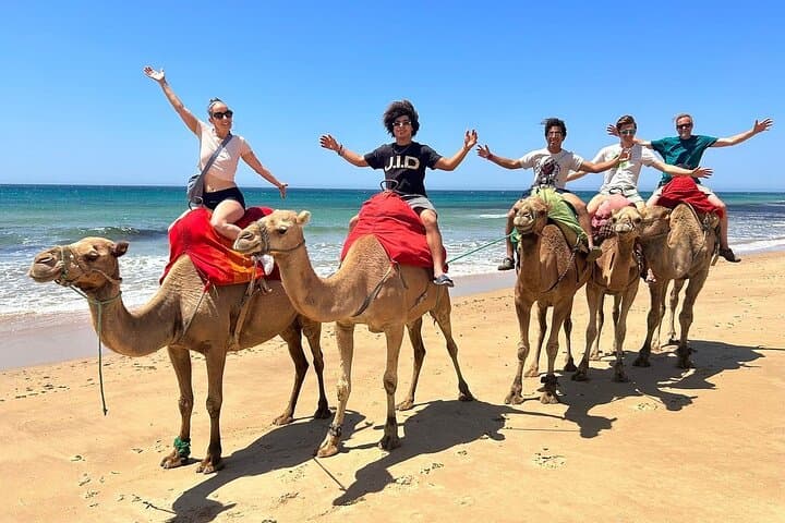Tangier: Hercules Caves, Cap Spartel & Camel Ride Experience