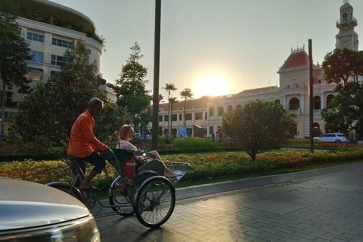 Ho Chi Minh City with Street Food Tour by Cyclo