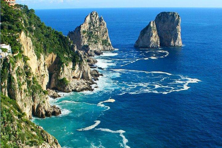 Boat tour from Positano to Capri