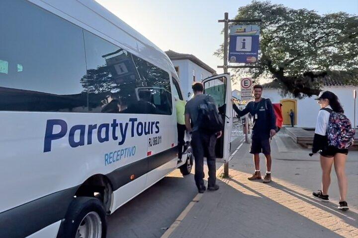 From Paraty: shared transfer to Angra Dos Reis