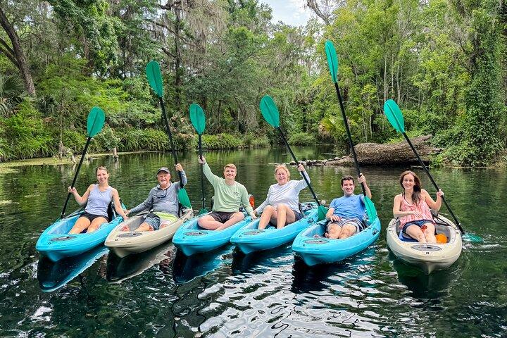 Silver Springs Glass Bottom Kayak SMALL GROUP Wildlife Tour