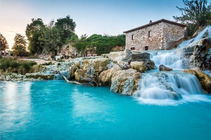Guided tour to the wonderful Saturnia thermal waterfalls