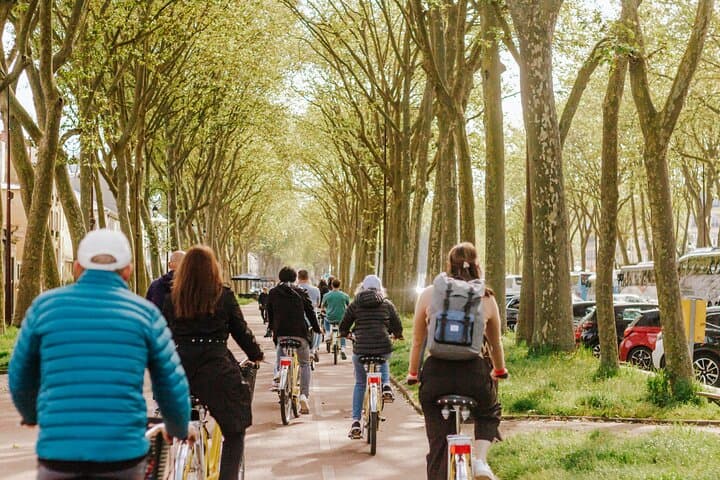 Versailles Domain Bike Tour with Palace Entry by Train from Paris