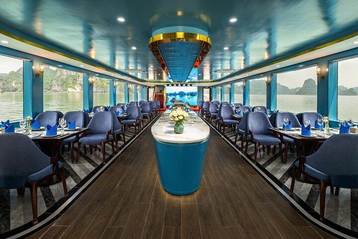 Halong Bay 5-Star Day Cruise - Titop Island, Cave, Kayak & Buffet