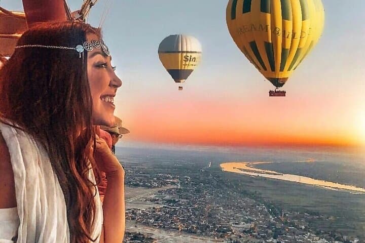 Luxury Balloon Ride in Luxor with Hotels Pickup