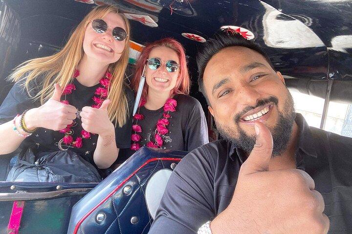 Jaipur Tuk Tuk Sightseeing Tour with Monkey Temple Sunset View