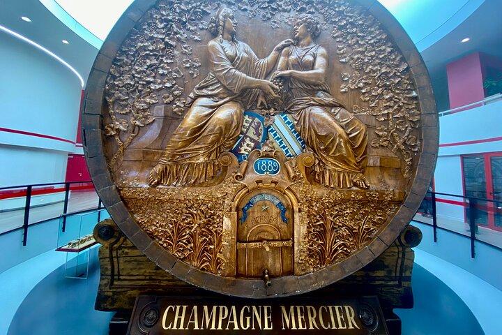 Private Champagne Mercier Nicolas Feuillatte Trip from Paris