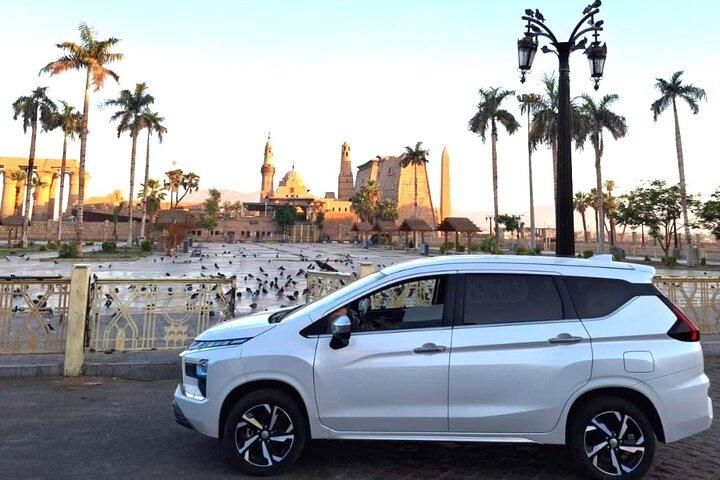 Private Transfer from Aswan->Luxor or Luxor->Aswan with Temples