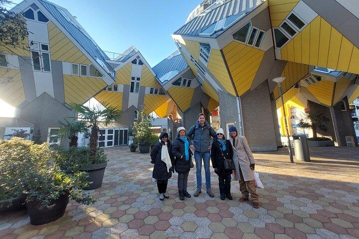 Delft & Rotterdam: Private Day Tour with Private Boat Ride
